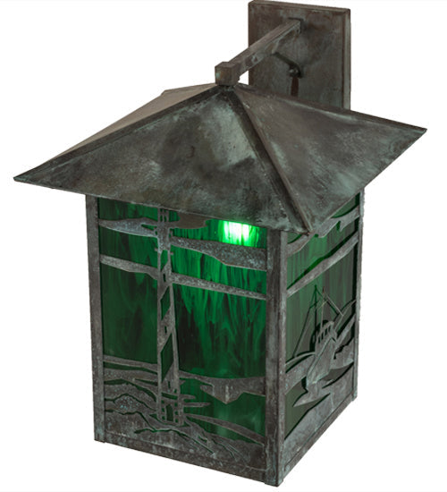 Lighthouse 1-Light 22.00" Verdigris Wall Sconce detail view 3