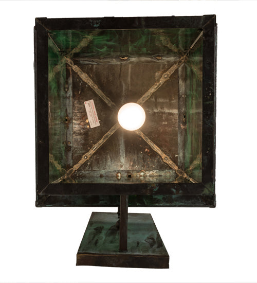 Lighthouse 1-Light 22.00" Verdigris Wall Sconce detail view 6
