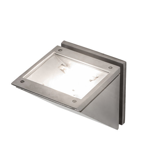 Hoffman 1-Light 7.00" Brushed Stainless Steel Wall Sconce detail view 3