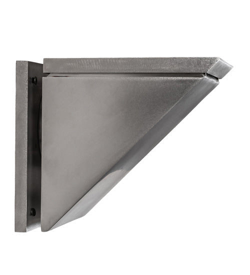 Hoffman 1-Light 7.00" Brushed Stainless Steel Wall Sconce detail view 6