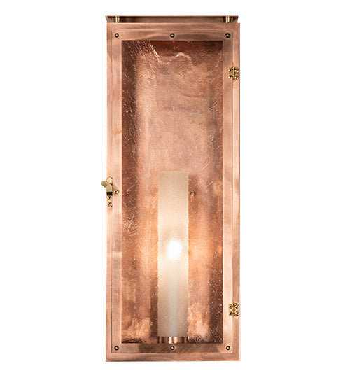Nottingham 1-Light 23.00" Raw Copper And Raw Brass LED Wall Sconce detail view 4