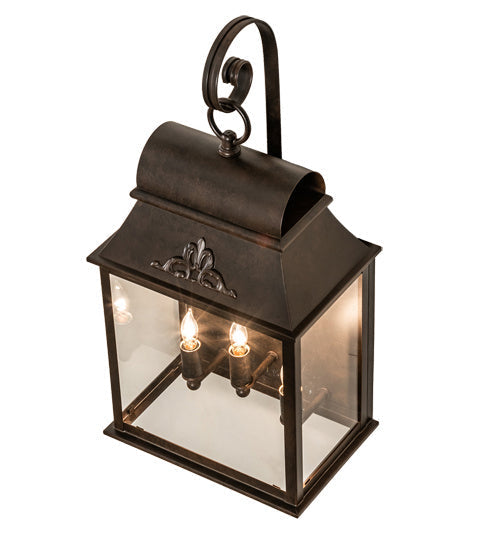 Bastille 3-Light 19.75" Coffee Bean Wall Sconce detail view 3