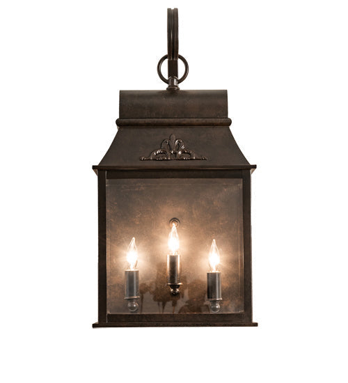 Bastille 3-Light 19.75" Coffee Bean Wall Sconce detail view 4