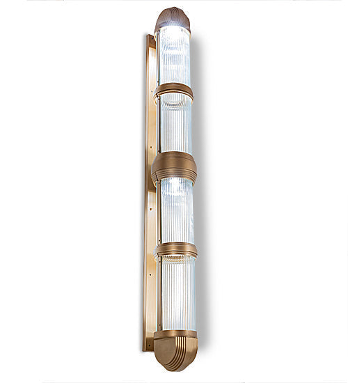 Christy 4-Light 80.00" Gold Metallic LED Wall Sconce detail view 4