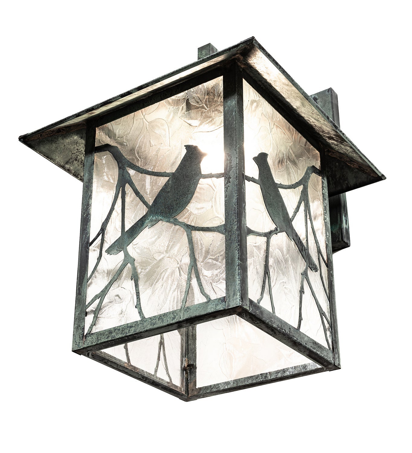 1-Light 22.00" Verdigris Wall Sconce detail view 3