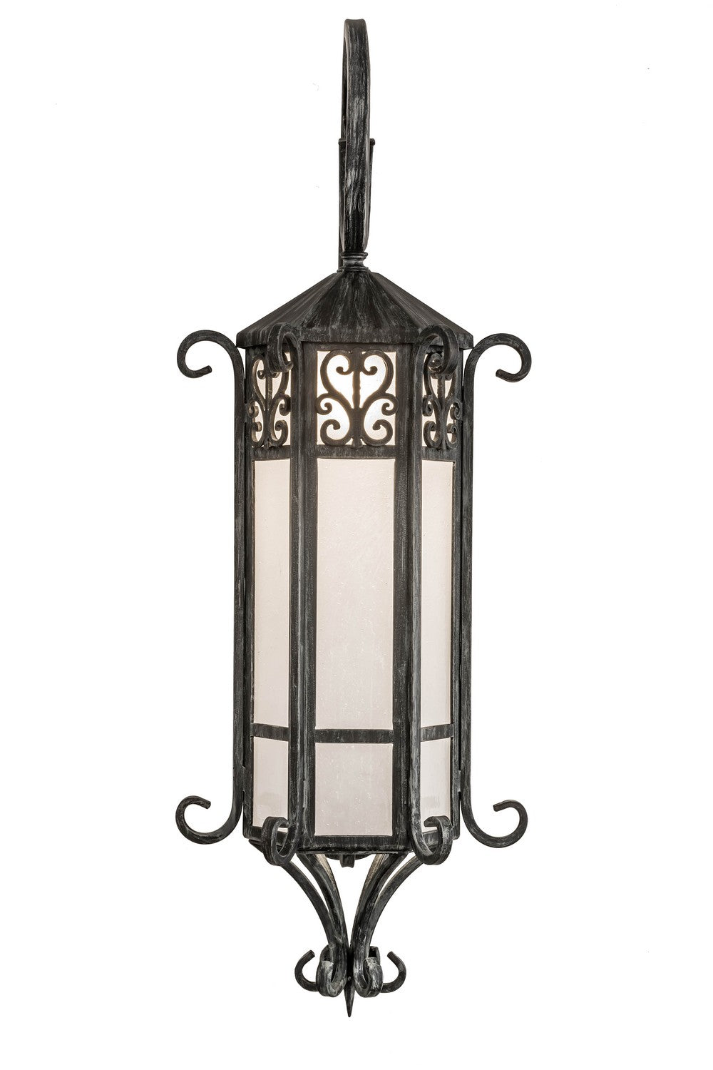 1-Light 37.00" Antique Iron Gate Wall Sconce detail view 4