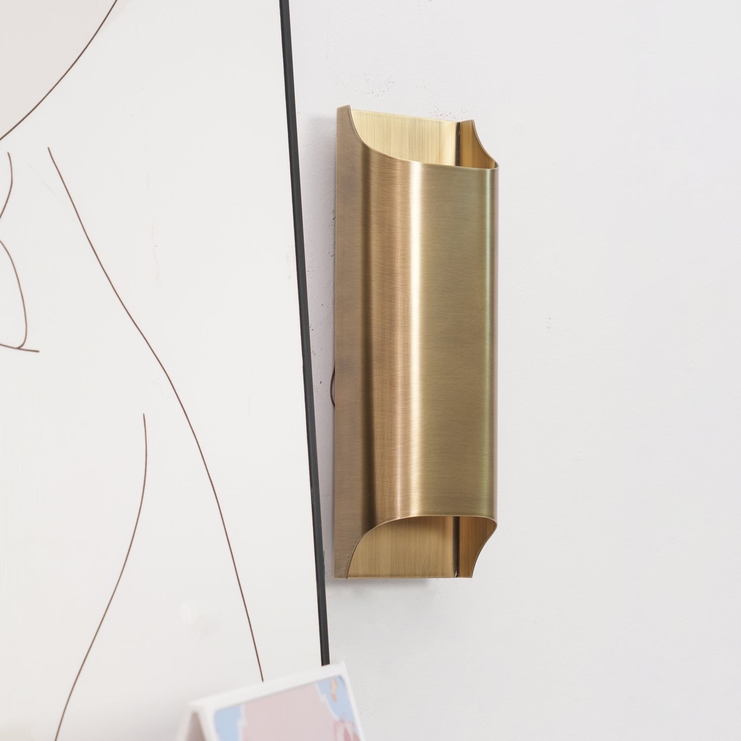 Leclerc Polished Brass Wall Sconce detail view 72
