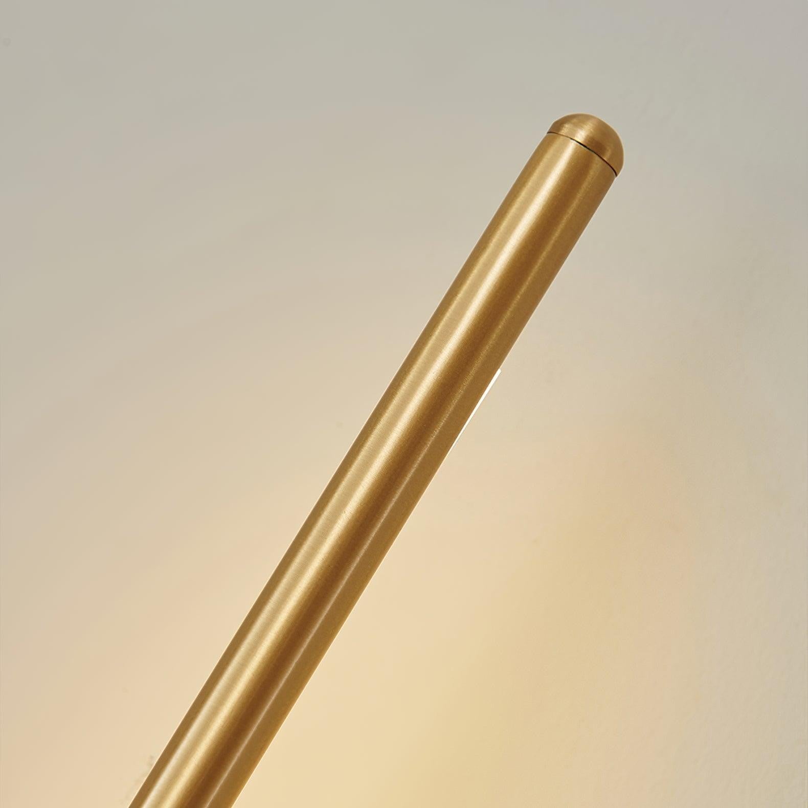 Linear Brass Wall Sconce