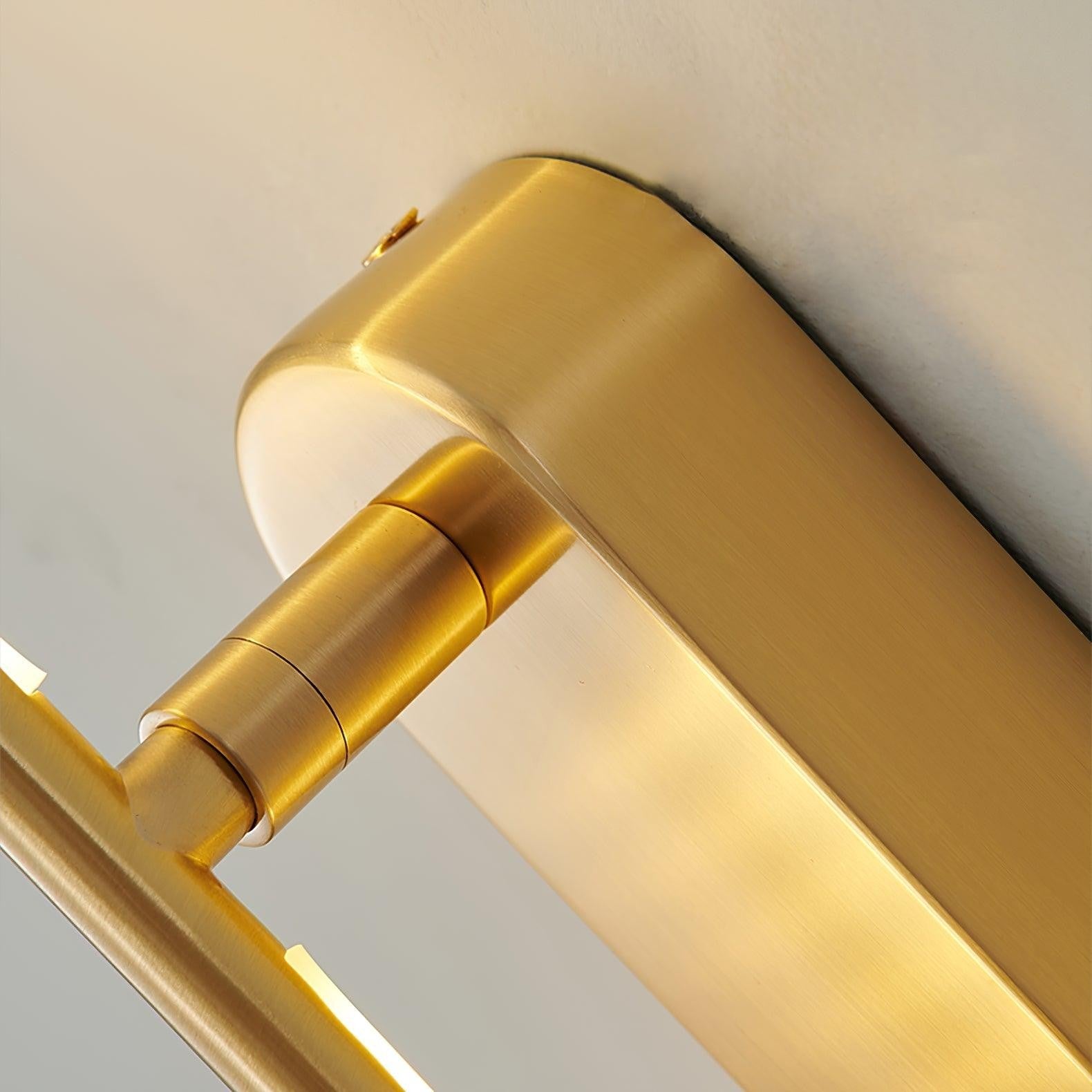 Linear Brass Wall Sconce