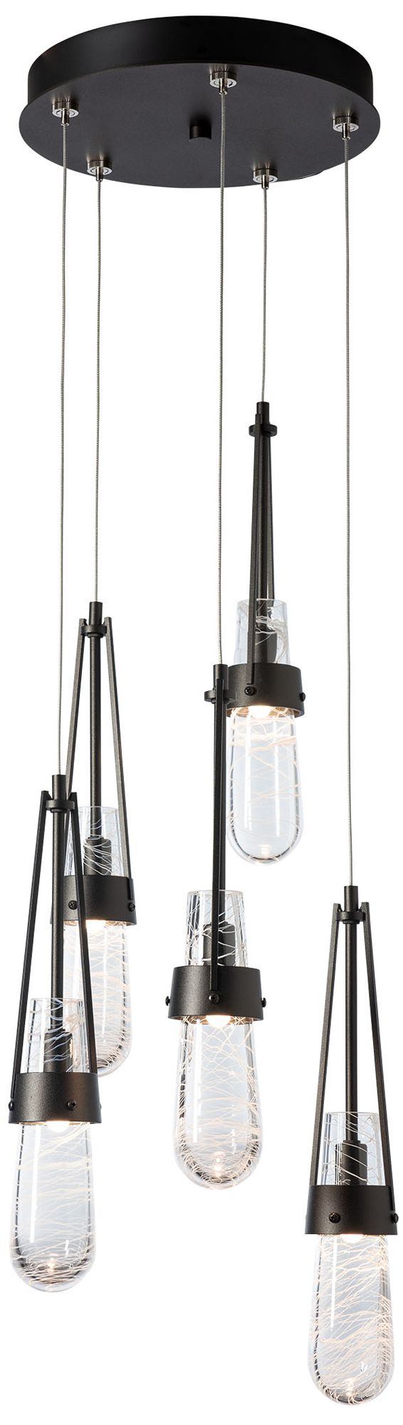 Link 5-Light Oil Rubbed Bronze Pendant with G