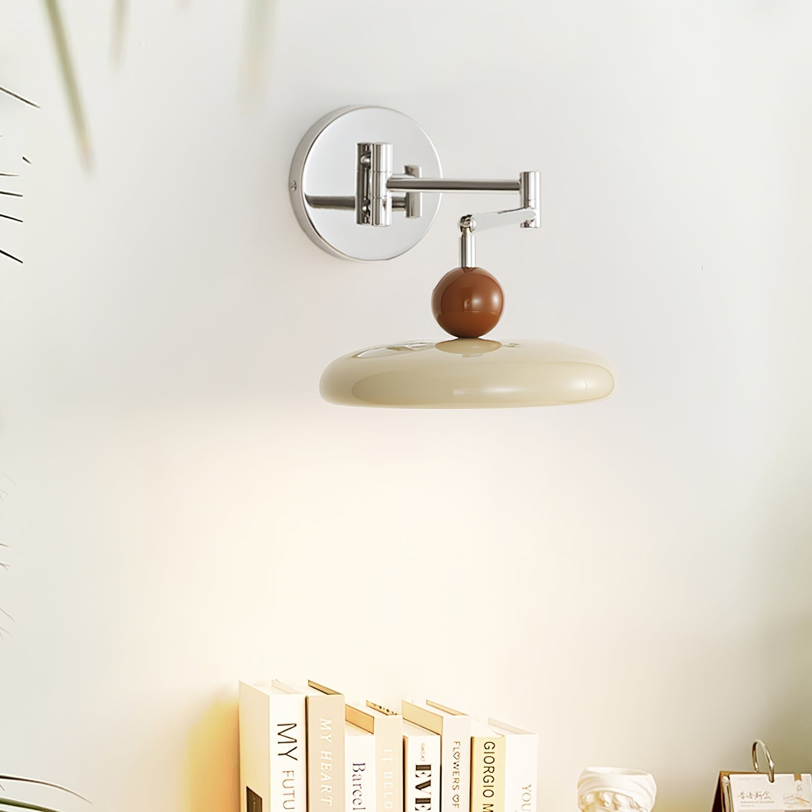Lola Circular Disk Plug-In Wall Light, Plug-In Wall Sconce, detail 20