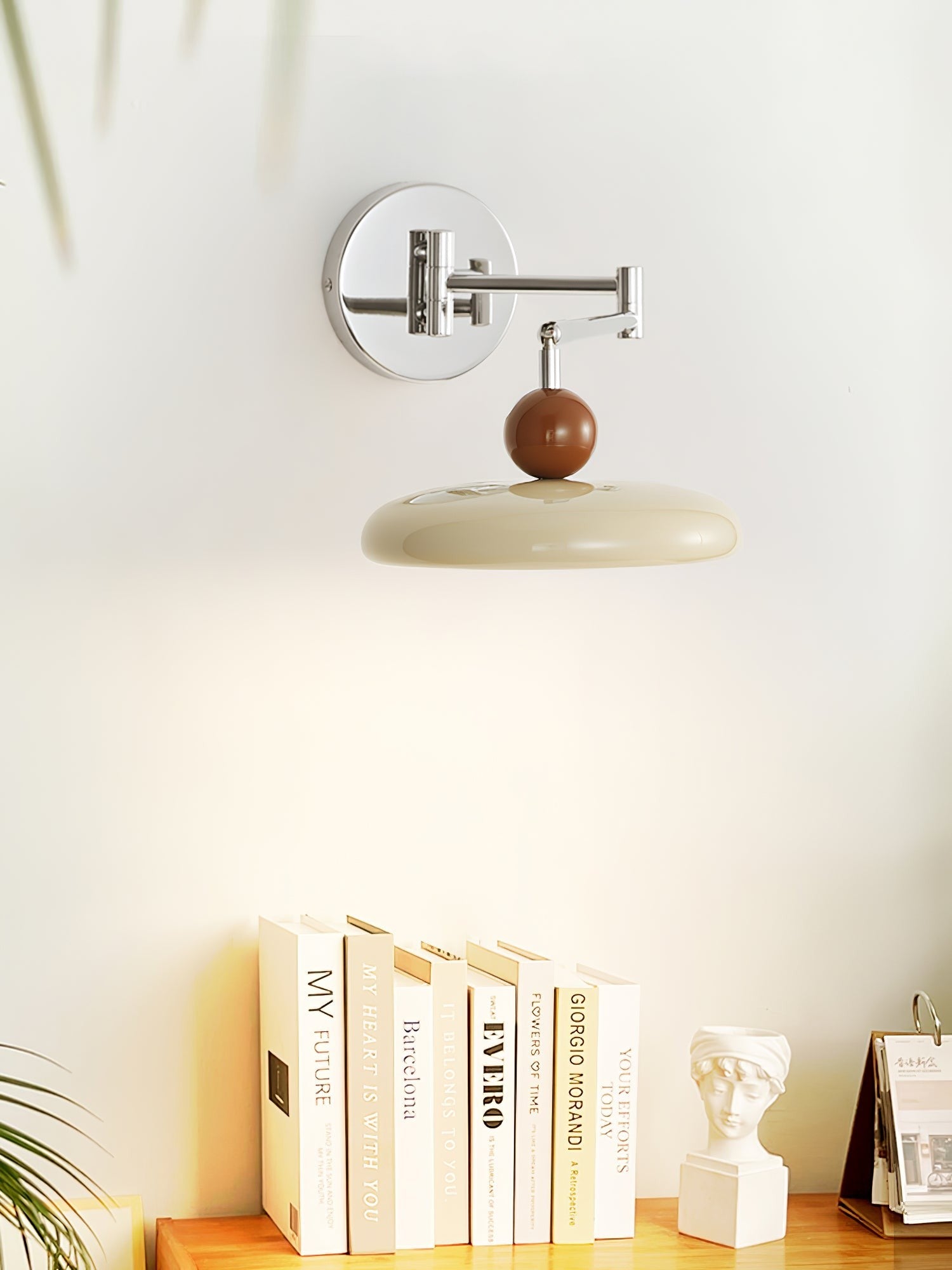 Lola Circular Disk Plug-In Wall Light, Plug-In Wall Sconce, detail 24
