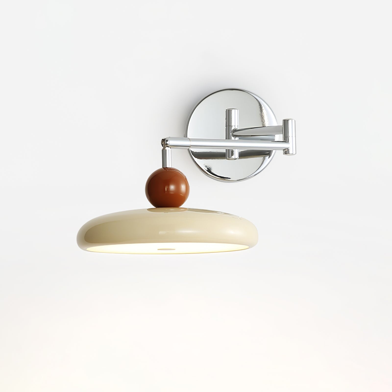 Lola Circular Disk Plug-In Wall Light, Plug-In Wall Sconce, detail 30