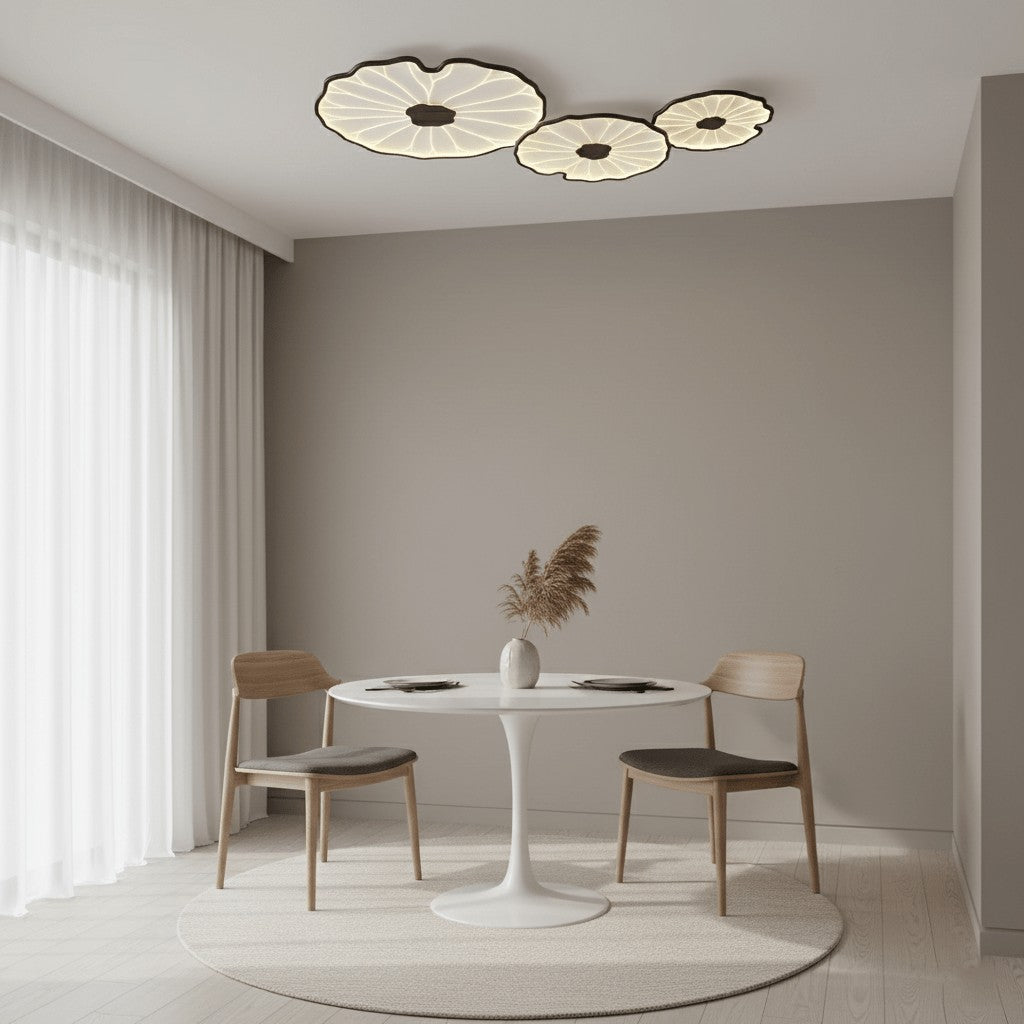 Lotus Leaf Acrylic Ceiling Light