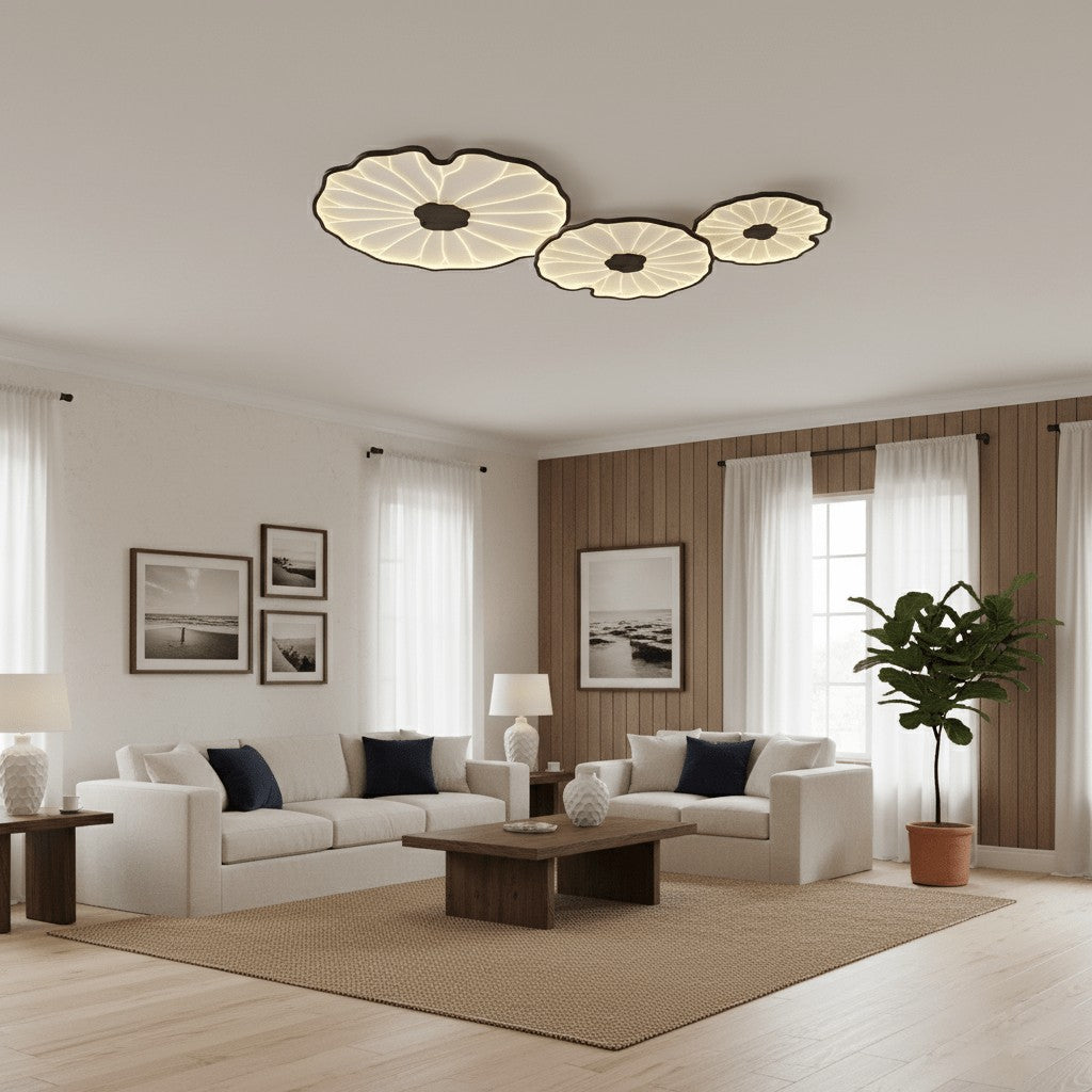 Lotus Leaf Acrylic Ceiling Light