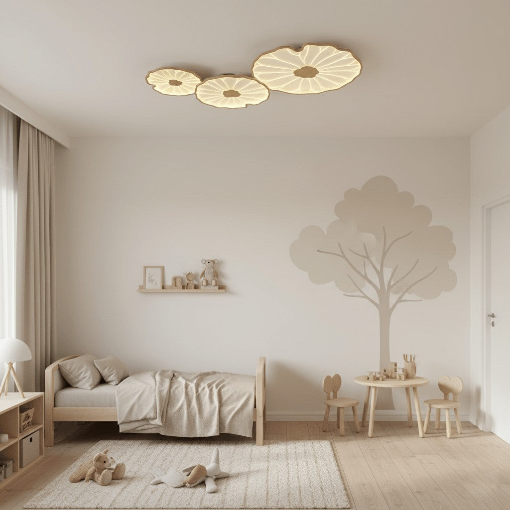 Lotus Leaf Acrylic Ceiling Light