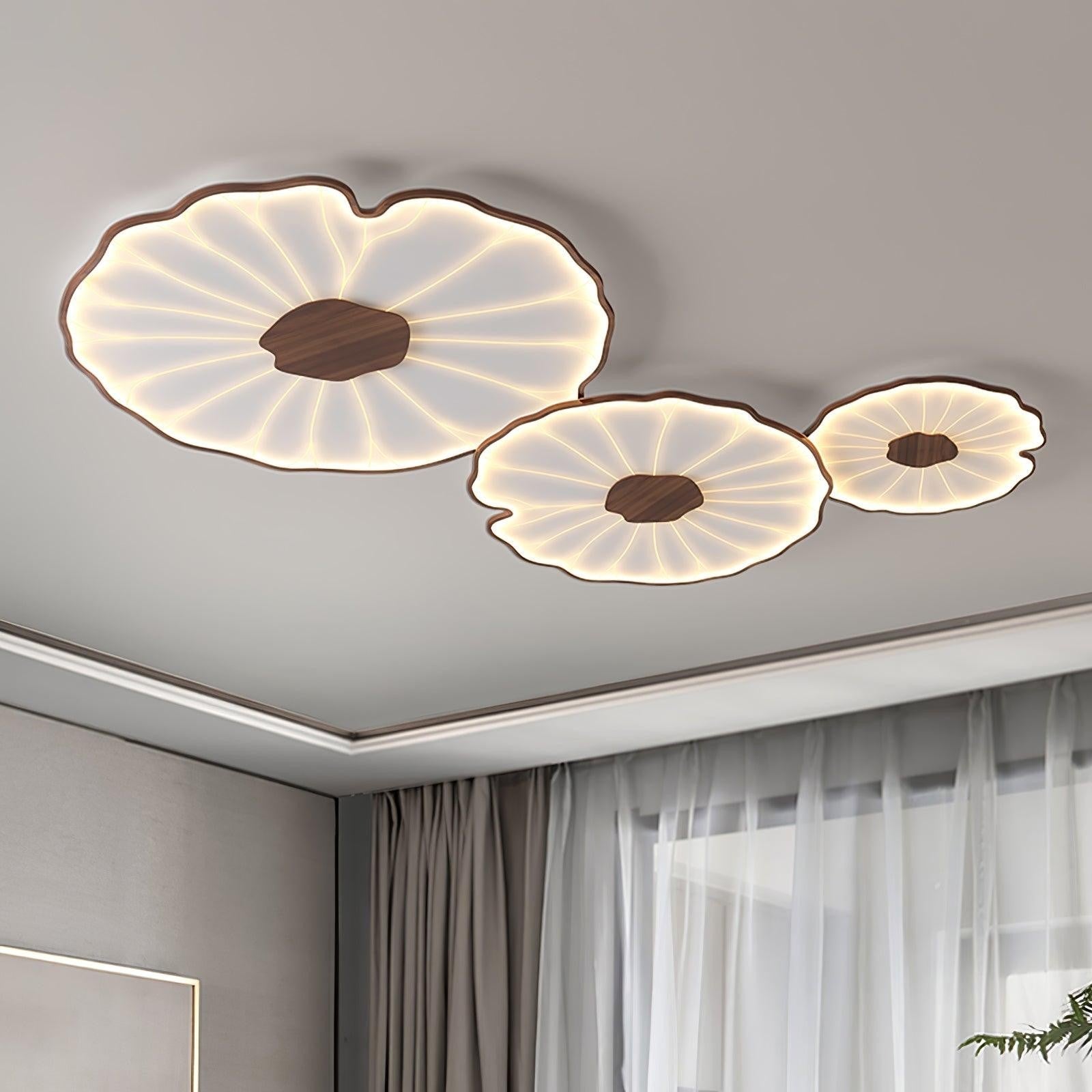 Lotus Leaf Acrylic Ceiling Light