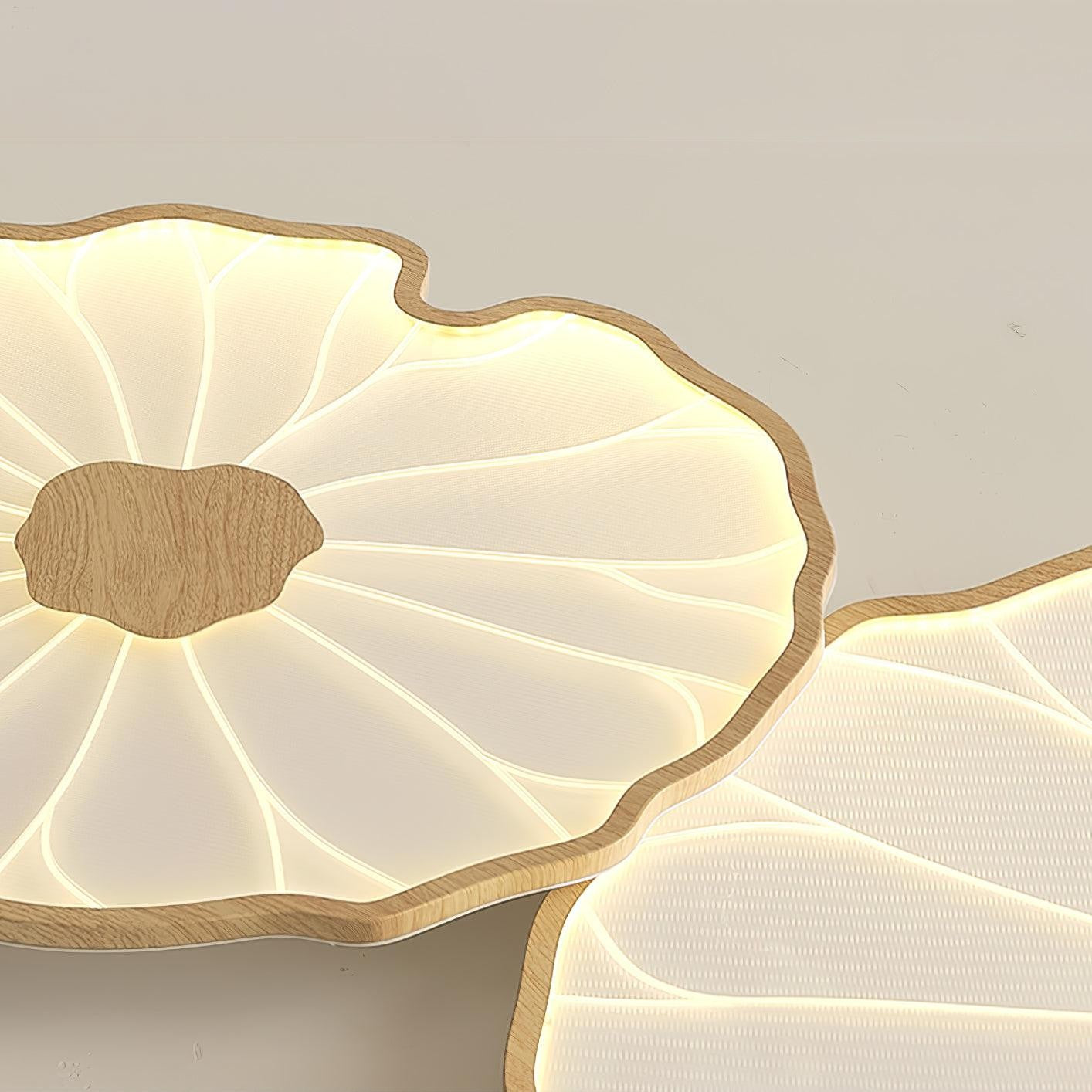 Lotus Leaf Acrylic Ceiling Light