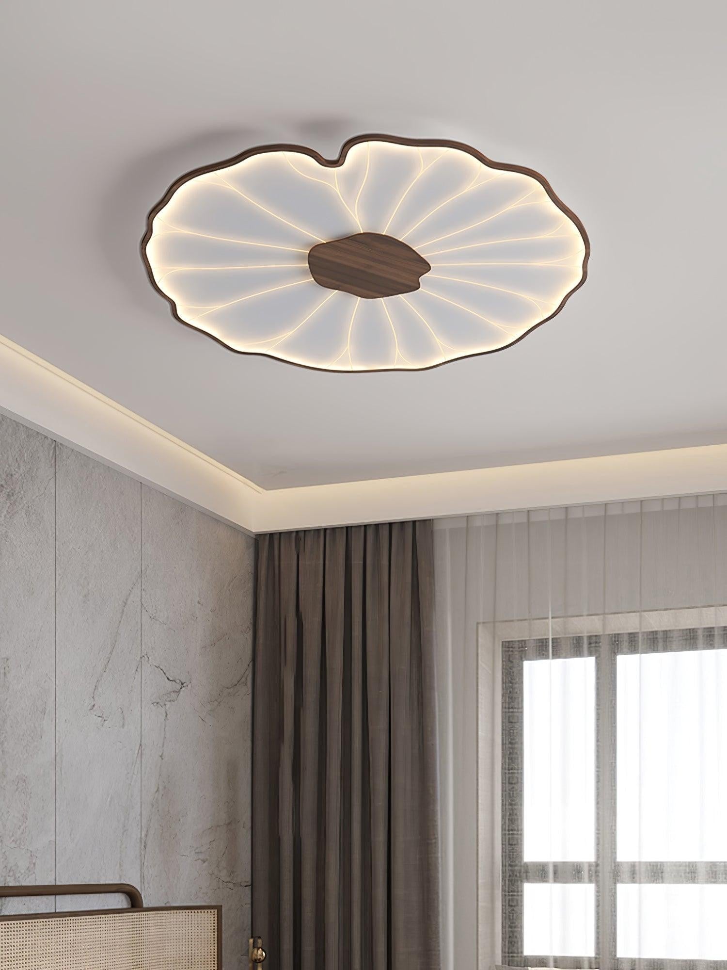 Lotus Leaf Acrylic Ceiling Light