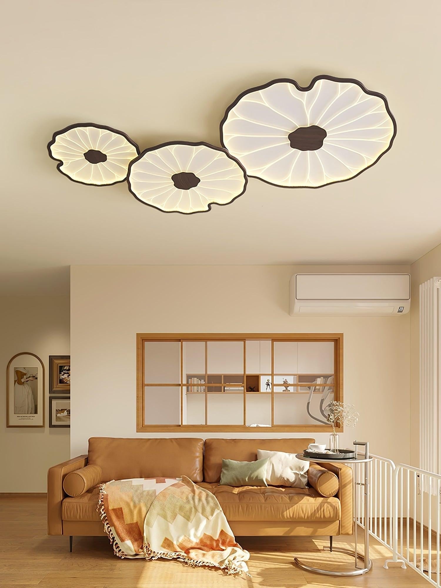 Lotus Leaf Acrylic Ceiling Light
