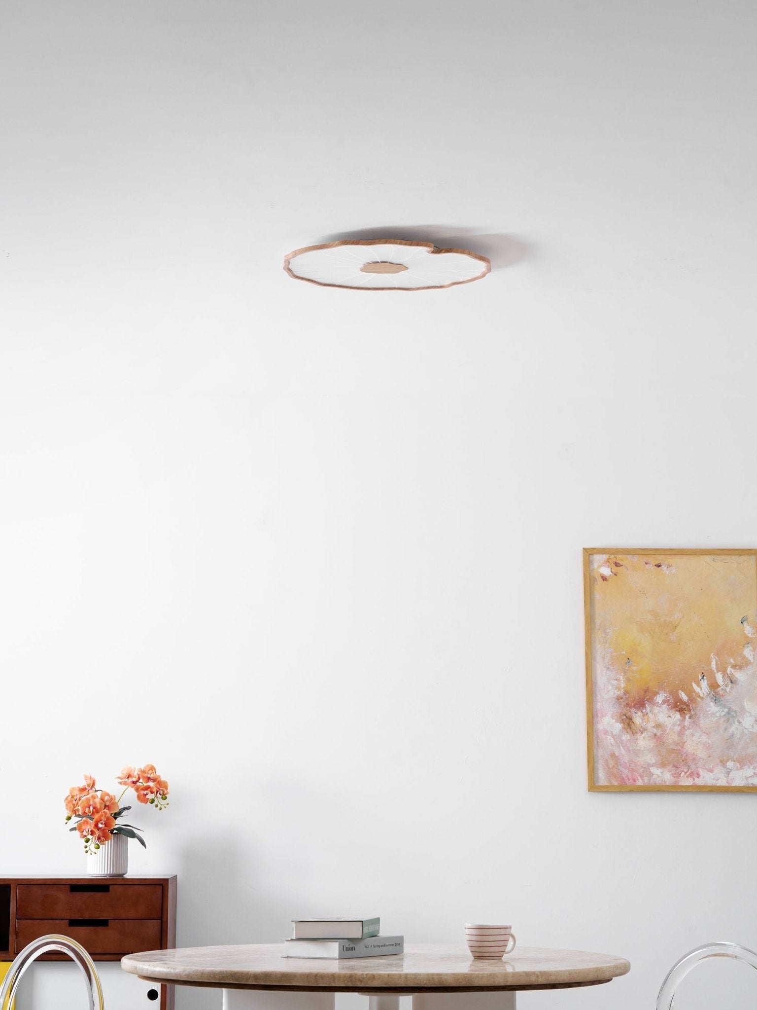 Lotus Leaf Acrylic Ceiling Light