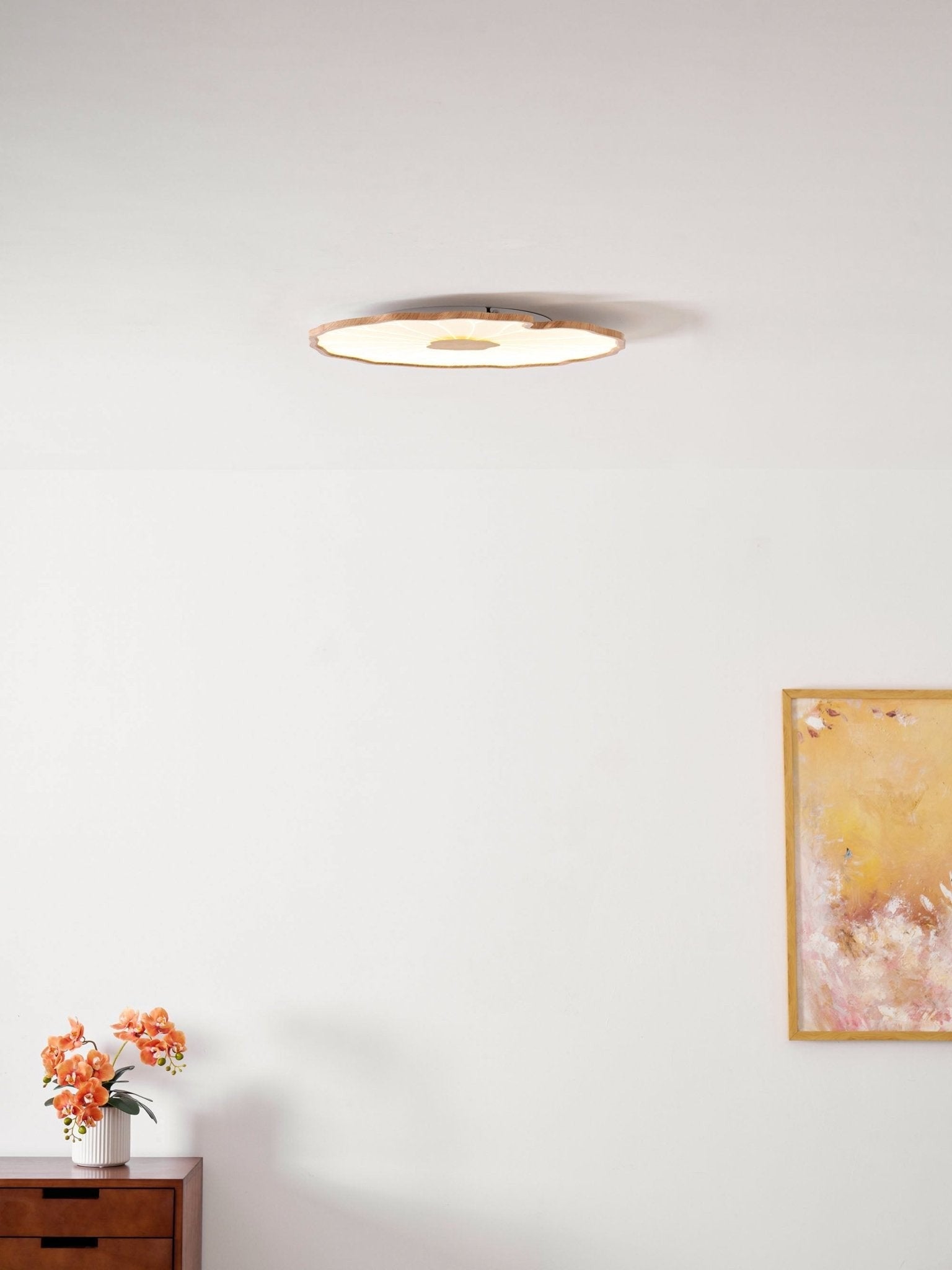 Lotus Leaf Acrylic Ceiling Light