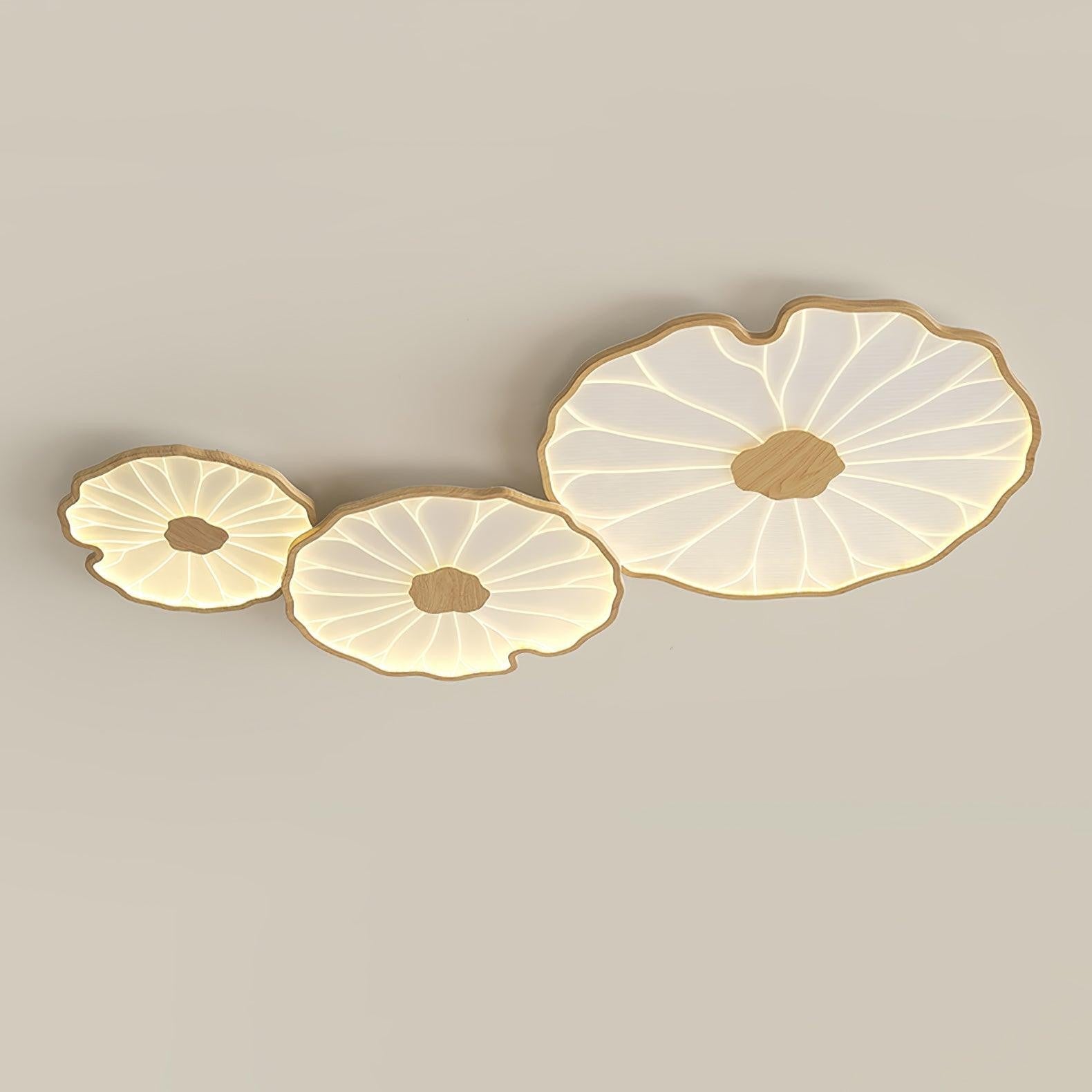 Lotus Leaf Acrylic Ceiling Light