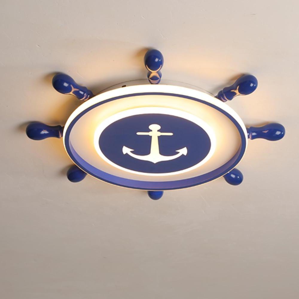 Anchor Insignia Flush Mount Ceiling Light Novelty LED