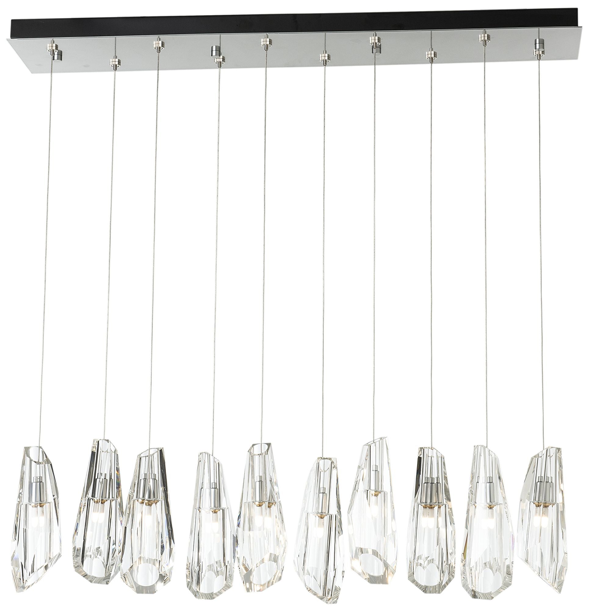 Luma 10-Light Large Rectangular Chandelier