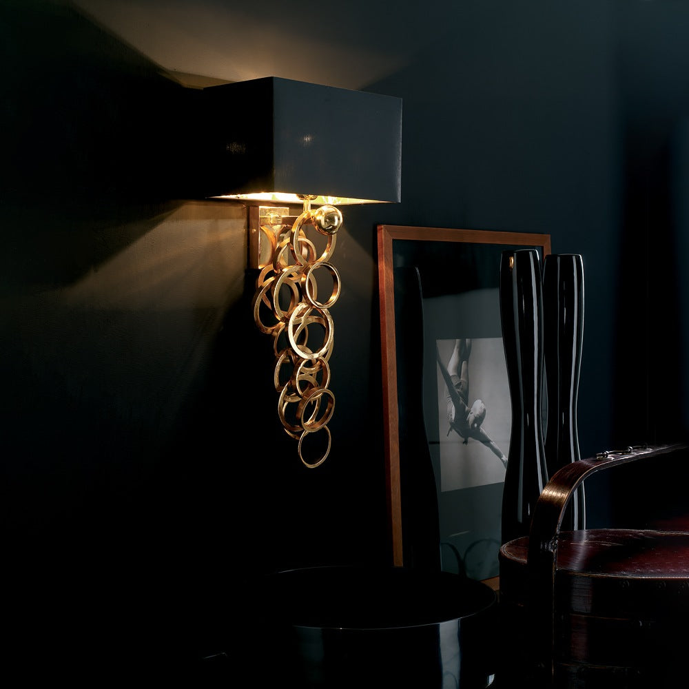Luxury Contemporary Italian Gold Wall Sconce
