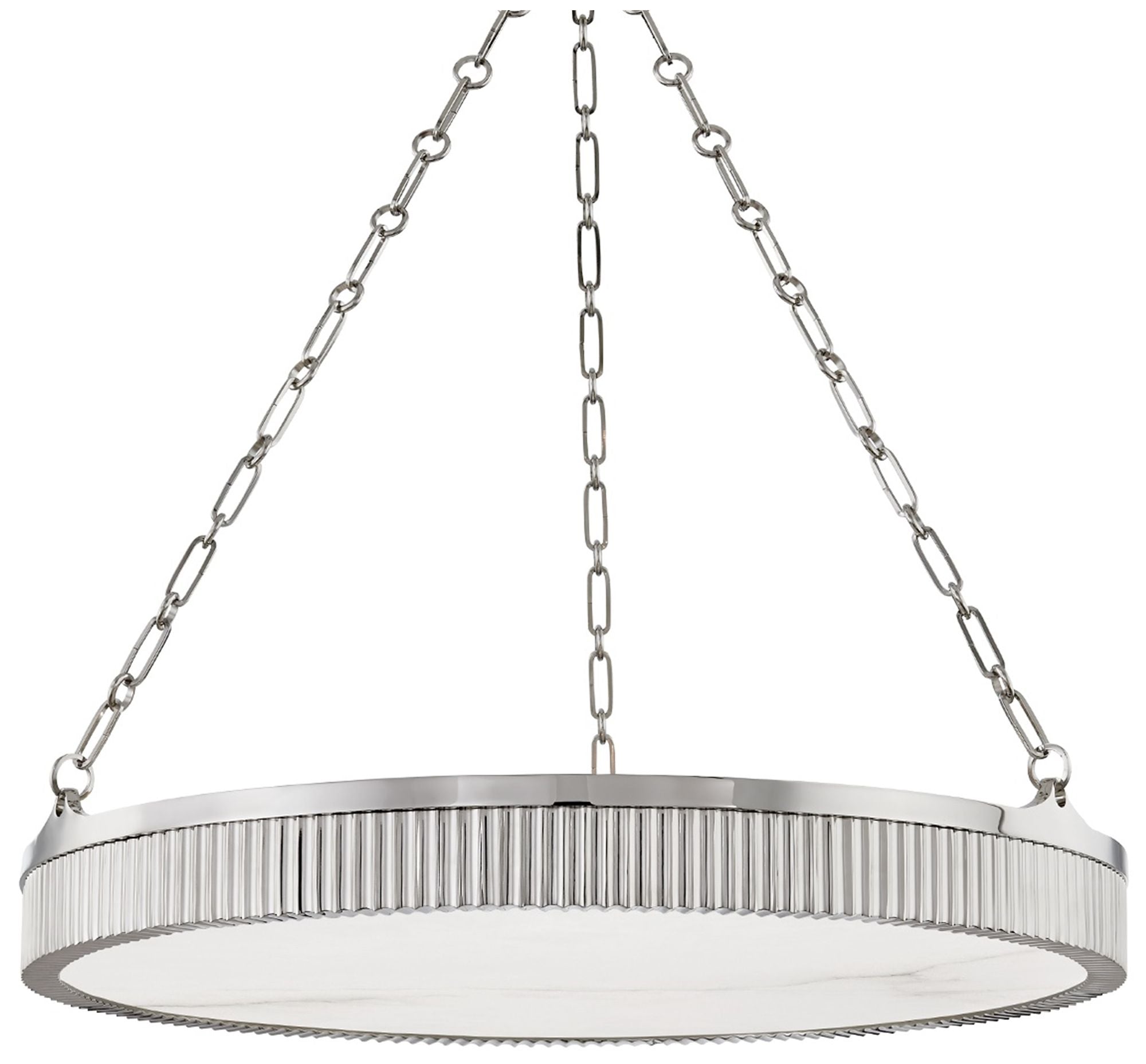Lynden 8-Light Polished Nickel Chandelier