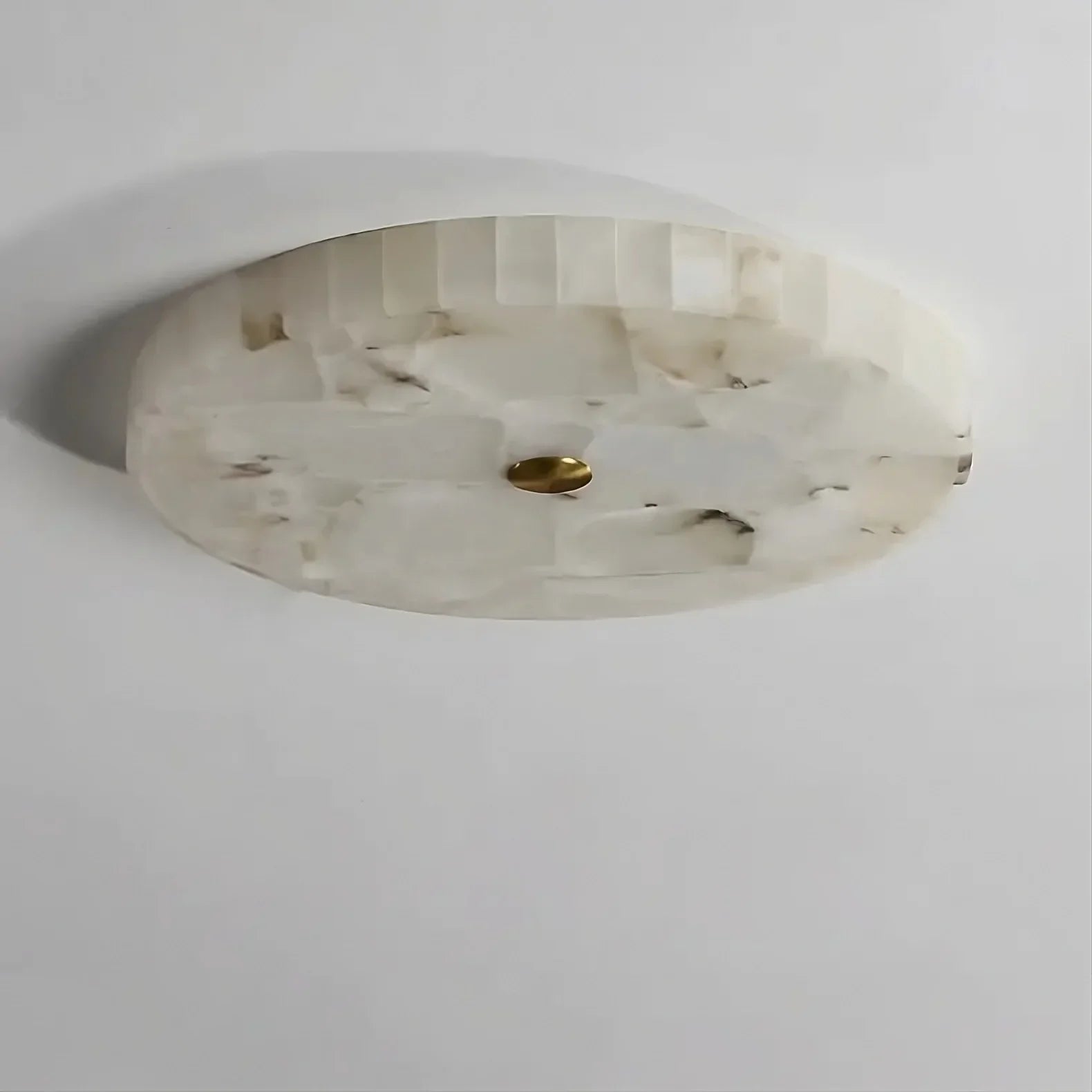Moonshade Natural Marble Ceiling Light
