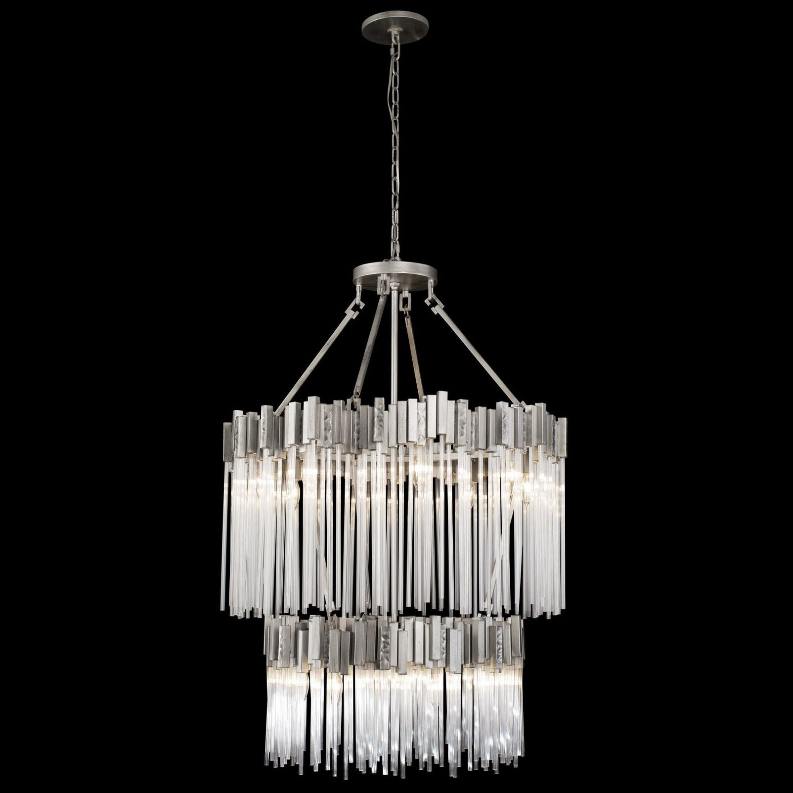 Matrix 14-Light Chandelier Rainy Night