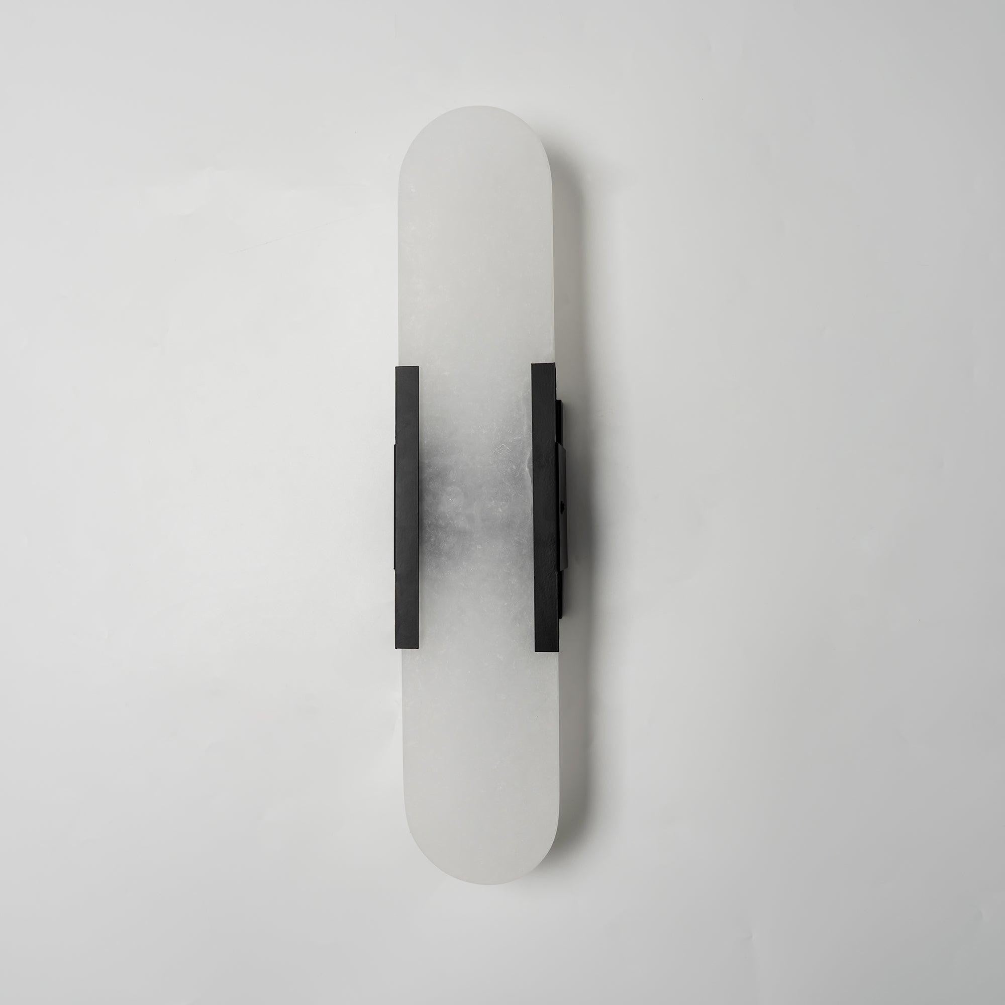 Melange Alabaster Wall Sconce
