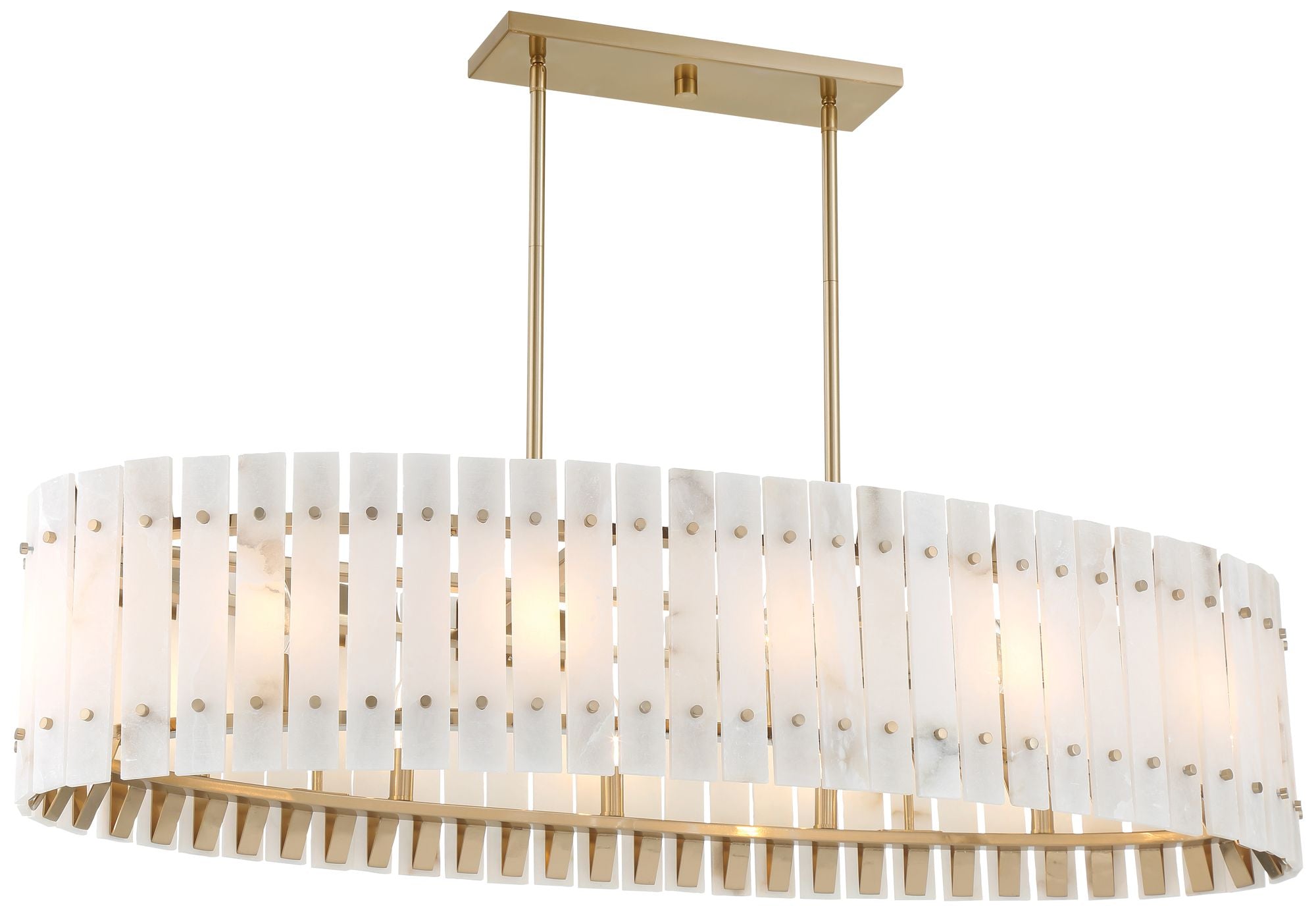 Metropolitan Bardon 5-Light 48.24-in Celeste Chandelier