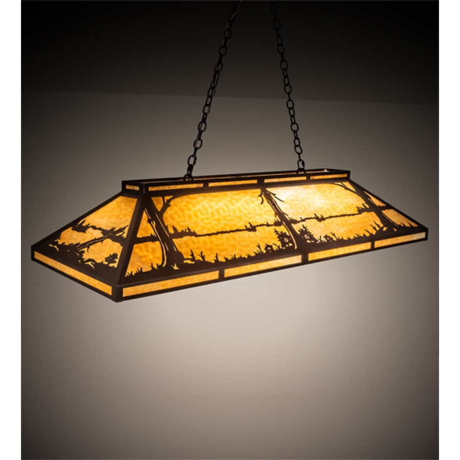 Quiet Pond 9-Light 61" Wide Linear Pendant