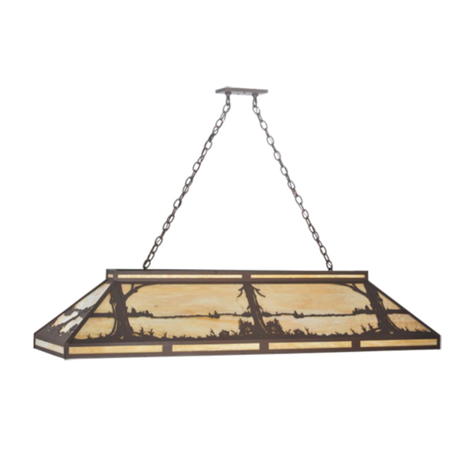 Quiet Pond 9-Light 61" Wide Linear Pendant