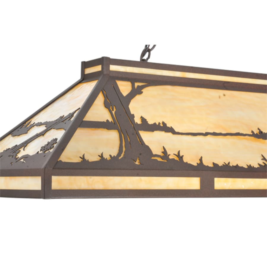 Quiet Pond 9-Light 61" Wide Linear Pendant