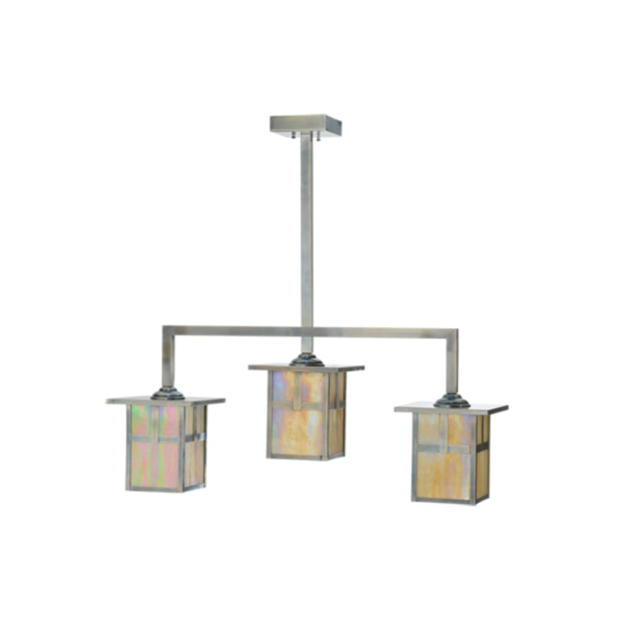 Mission 3-Light 38" Wide Linear Pendant