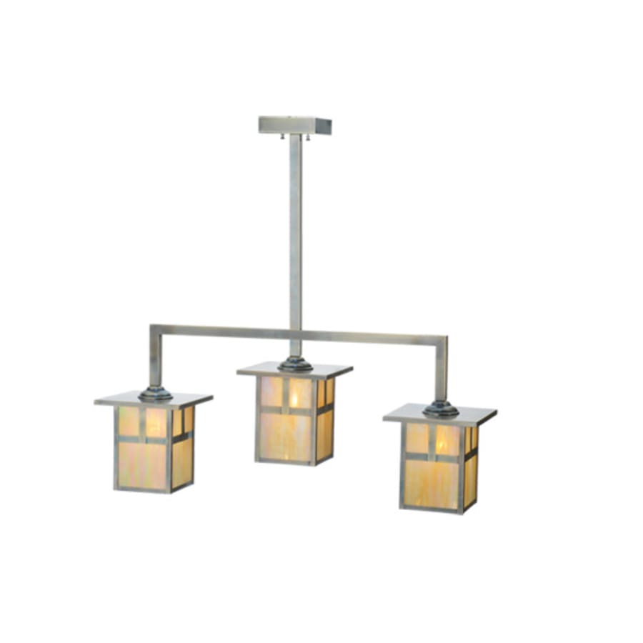 Mission 3-Light 38" Wide Linear Pendant
