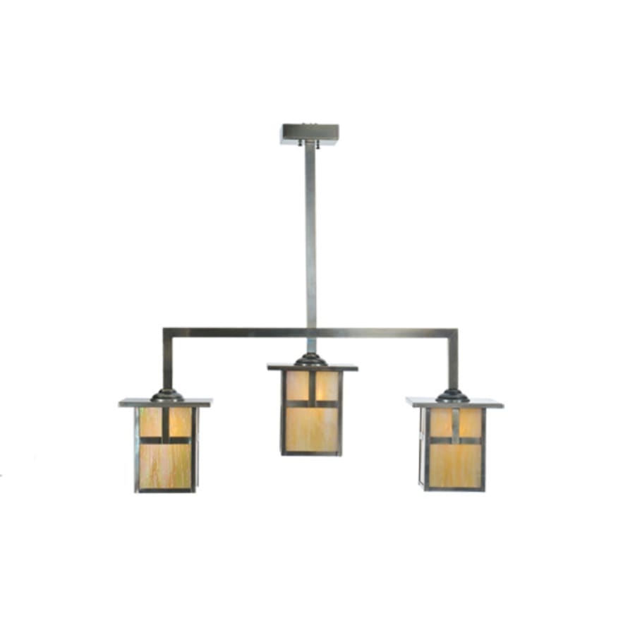 Mission 3-Light 38" Wide Linear Pendant