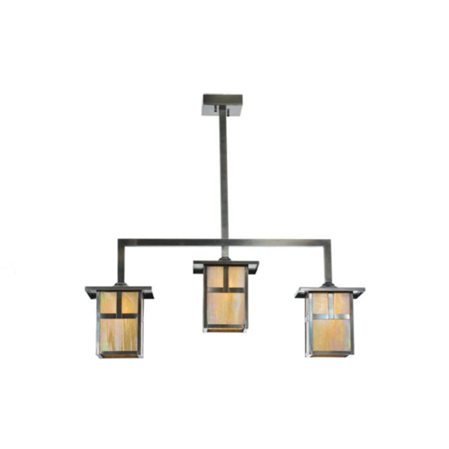 Mission 3-Light 38" Wide Linear Pendant