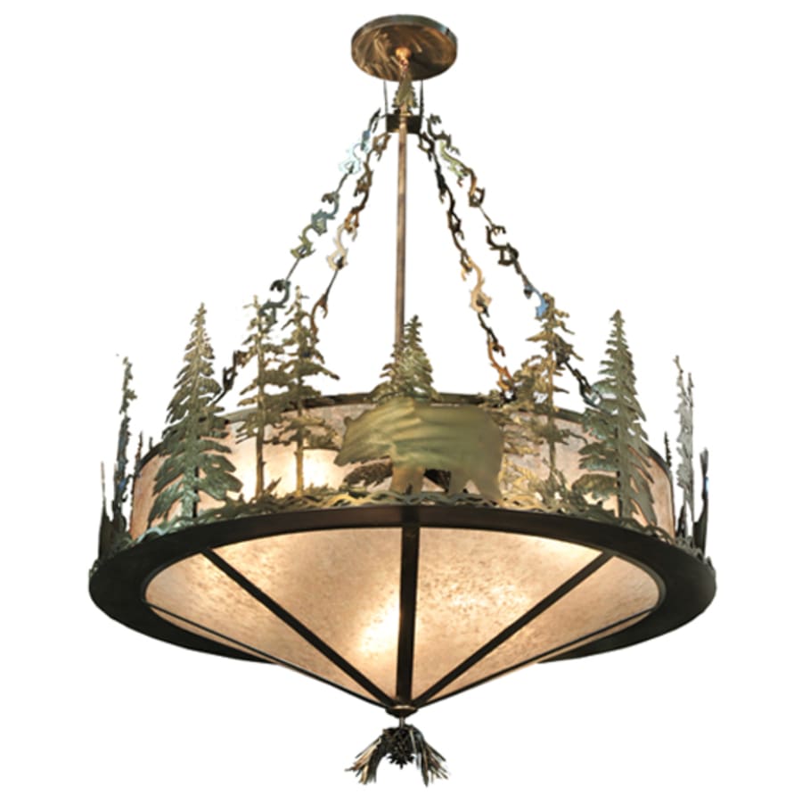 Wildlife 10-Light 62" Wide Pendant