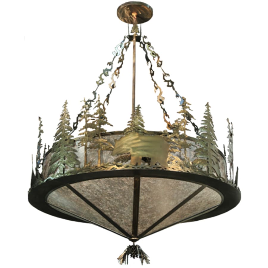 Wildlife 10-Light 62" Wide Pendant