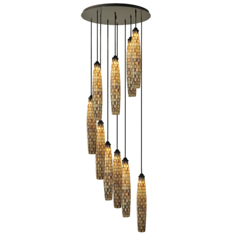 Checkers 10-Light 48" Wide Multi-Light Pendant