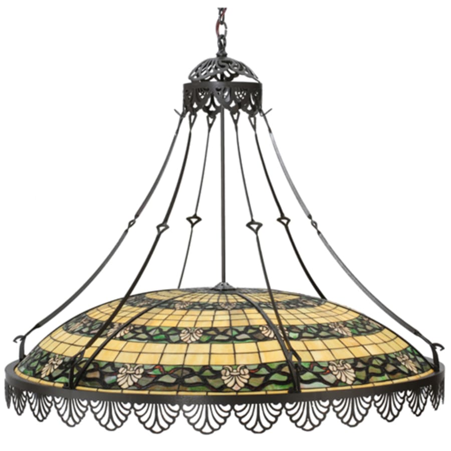 Shell and Ribbon 8-Light 43" Wide Pendant