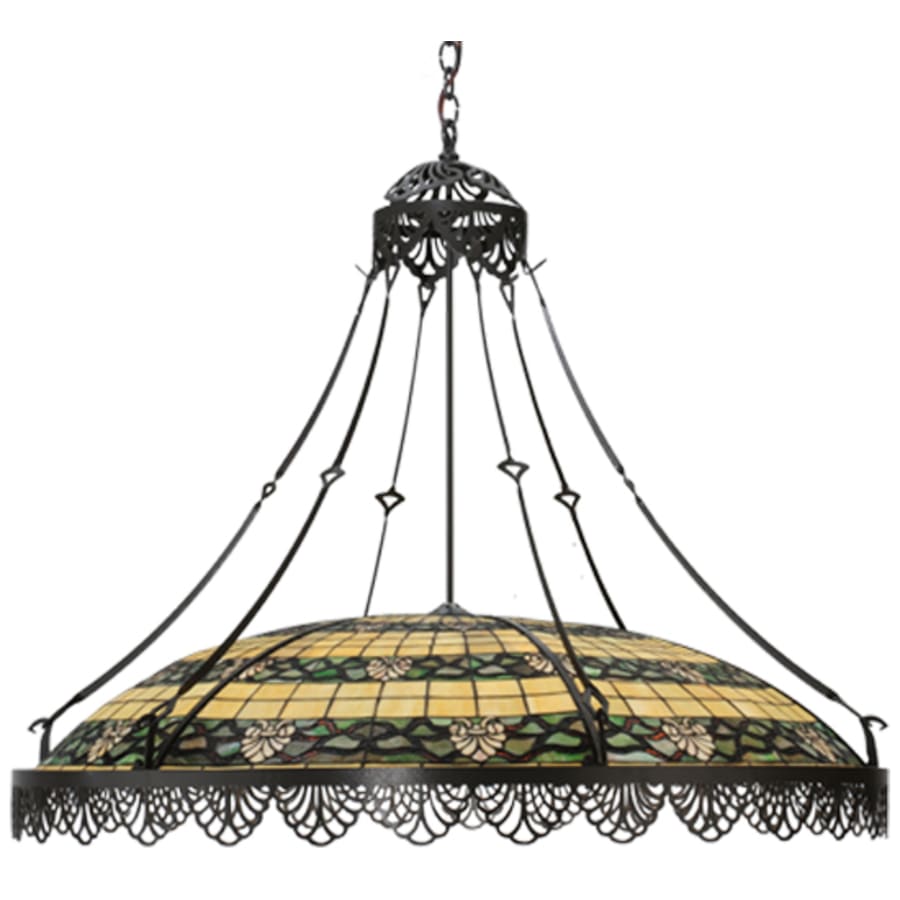 Shell and Ribbon 8-Light 43" Wide Pendant