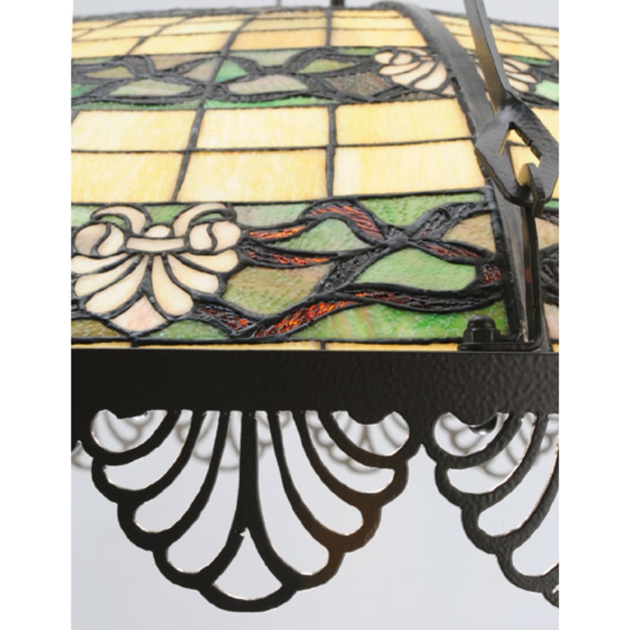 Shell and Ribbon 8-Light 43" Wide Pendant
