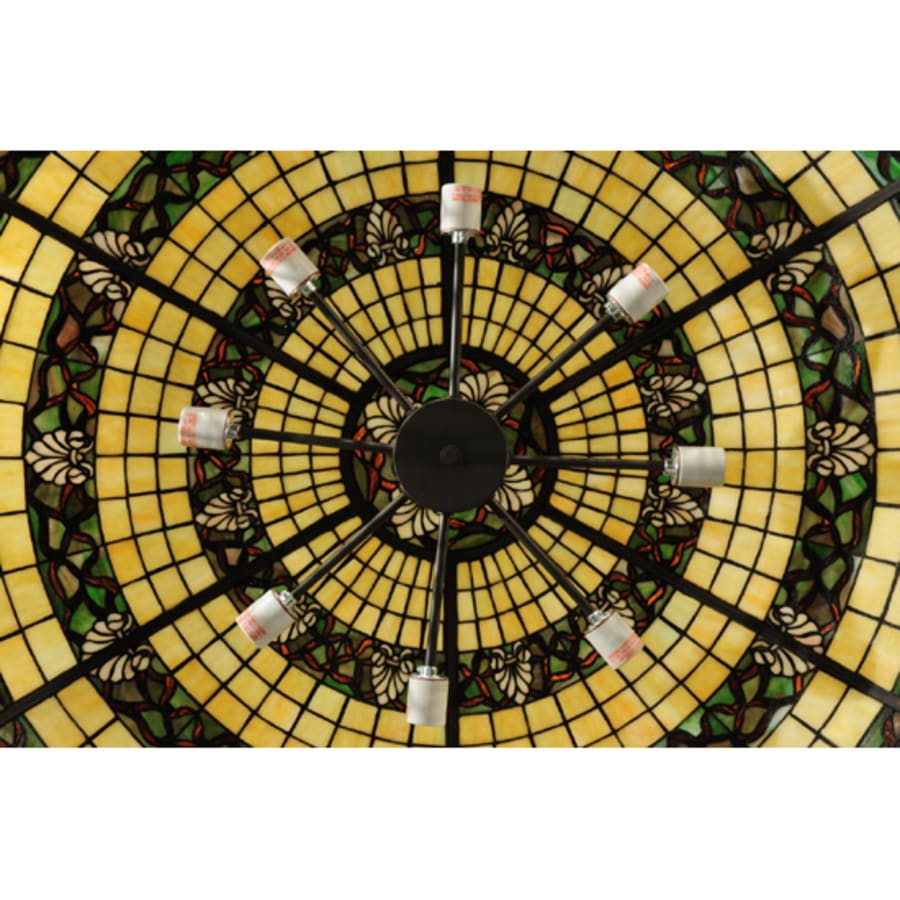 Shell and Ribbon 8-Light 43" Wide Pendant