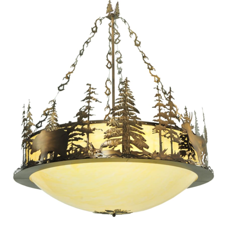 Wildlife 10-Light 62" Wide Pendant